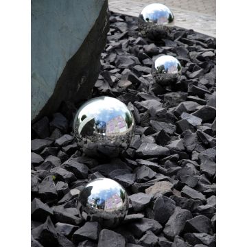 Julgranskula TEODORA, glänsande silver, Ø30cm Julgranskula TEODORA, glänsande silver, Ø30cm