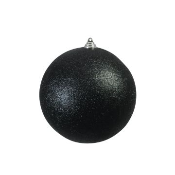 Julgranskula CANELA, glitter, svart, Ø20cm Julgranskula CANELA, glitter, svart, Ø20cm