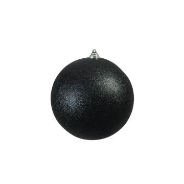 Julgranskula CANELA, glitter, svart, Ø20cm Julgranskula CANELA, glitter, svart, Ø20cm