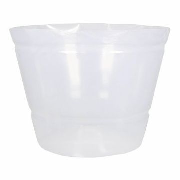 Inläggskärl KIPA för planteringskorgar, plast, vattentätt, genomskinligt, klara, 16cm, Ø21cm Inläggskärl KIPA för planteringskorgar, plast, vattentätt, genomskinligt, klara, 16cm, Ø21cm