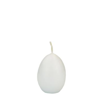 Äggljus påskljus LEONITA, vitt, 6cm, 4,5cm, 7h - Tillverkat i Tyskland Äggljus påskljus LEONITA, vitt, 6cm, 4,5cm, 7h - Tillverkat i Tyskland