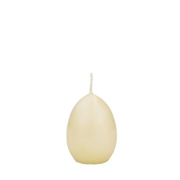 Äggljus påskljus LEONITA, krämfärgat, 6cm, 4,5cm, 7 timmar - Tillverkat i Tyskland Äggljus påskljus LEONITA, krämfärgat, 6cm, 4,5cm, 7 timmar - Tillverkat i Tyskland