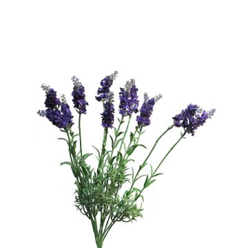 Konstblomma lavendel MINGMAO på pinne, mörkvioletta, 40cm Konstblomma lavendel MINGMAO på pinne, mörkvioletta, 40cm