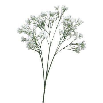 Dekorativ slöjblomma CECILIA, vit, 95cm, Ø1cm Dekorativ slöjblomma CECILIA, vit, 95cm, Ø1cm