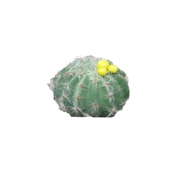 Dekorativ svärmorsstol JIAYIN med blommor, stödpinne, gul, 8cm Dekorativ svärmorsstol JIAYIN med blommor, stödpinne, gul, 8cm