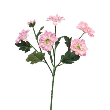 Konstgjord gren med krysantemum LONGBAO, rosa, 60cm