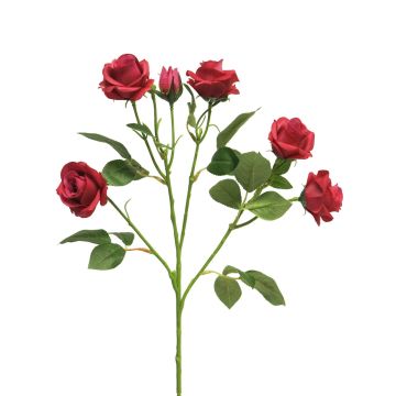 Konstgjord rosenkvist SHANZHA, cerise, 70cm, Ø6,5-7cm Konstgjord rosenkvist SHANZHA, cerise, 70cm, Ø6,5-7cm