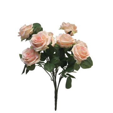 Dekorativ rosbuske KAILIN på stativ, rosa-krämfärgad, 40cm Dekorativ rosbuske KAILIN på stativ, rosa-krämfärgad, 40cm