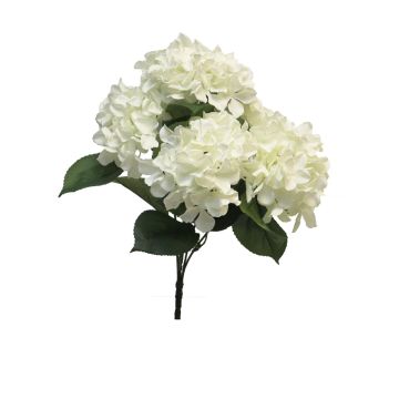 Konstgjord hortensia LINJIA på stjälk, krämfärgad, 45cm Konstgjord hortensia LINJIA på stjälk, krämfärgad, 45cm