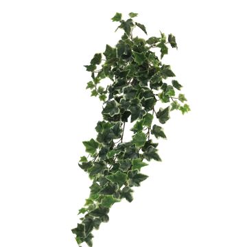Dekorativ hängande murgröna LANSHUO på pinne, grön-vit, 85cm