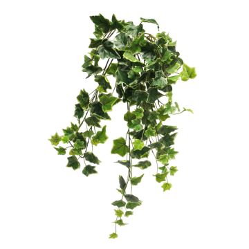 Dekorativ hängande murgröna LANSHUO på pinne, grön-vit, 70cm