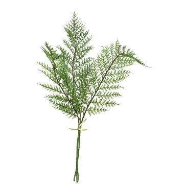 Dekorationsbunt med kvinnosvampblad YUNSHUO, grön, 65cm