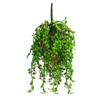 Plast Senecio-hängare RUIAN på stickpinne, grön, 25cm Plast Senecio-hängare RUIAN på stickpinne, grön, 25cm