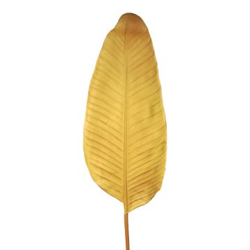 Konstgjort bananblad MEISHUO, gulbrunt, 110cm
