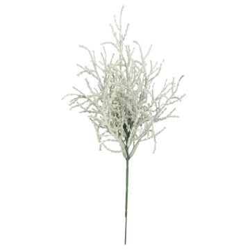 Konstväxt, gallerväxt ATING, sticka, grå-vit, 22cm