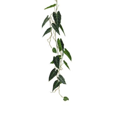 Konstgjord girland av Alocasia Sanderiana NAZIHE, grön, 105cm Konstgjord girland av Alocasia Sanderiana NAZIHE, grön, 105cm