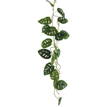 Konstgjord girland av Philodendron Monstera adansonii WANPING, 120cm Konstgjord girland av Philodendron Monstera adansonii WANPING, 120cm