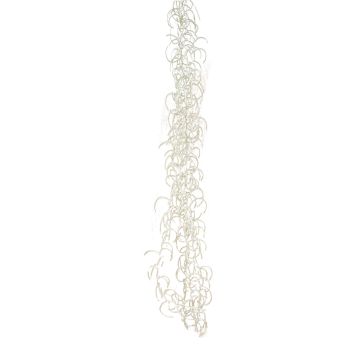 Dekorativ suckulent Tillandsia usneoides JUANYU, krämfärgad, 100cm