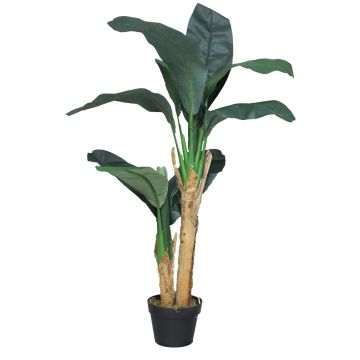 Konstgjord palm, bananväxt YANMIN, 120cm Konstgjord palm, bananväxt YANMIN, 120cm