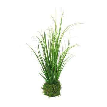 Dekorativt gräs, lampstädargräs WEILIN på gräsboll, grönt, 35cm Dekorativt gräs, lampstädargräs WEILIN på gräsboll, grönt, 35cm