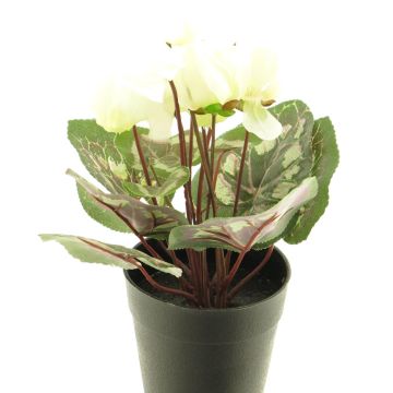 Konstgjord blomma, cyclamen XIAOGUO i dekorativ kruka, krämfärgad, 25cm Konstgjord blomma, cyclamen XIAOGUO i dekorativ kruka, krämfärgad, 25cm