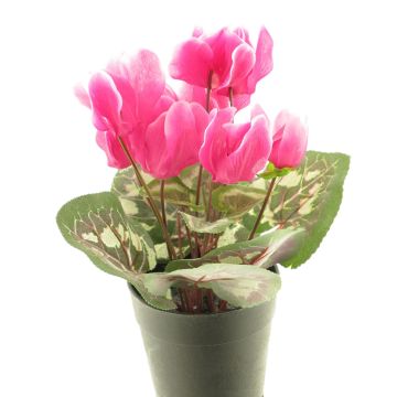 Konstgjord blomma, alpenviol XIAOGUO i dekorativ kruka, rosa, 25cm Konstgjord blomma, alpenviol XIAOGUO i dekorativ kruka, rosa, 25cm