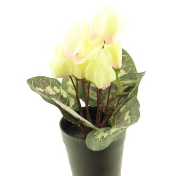 Konstgjord blomma, cyklamen XIAOGUO i dekorativ kruka, gul-rosa, 25cm Konstgjord blomma, cyklamen XIAOGUO i dekorativ kruka, gul-rosa, 25cm