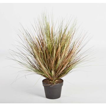 Konstgjort sandgräs FABIAN, grönbrunt, 50cm