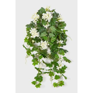 Konstgjord pelargon KAISA på stativ, vit, 70cm Konstgjord pelargon KAISA på stativ, vit, 70cm