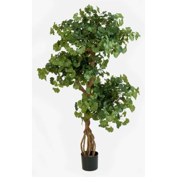 Konstgjord ginkgo GREGOR, äkta stam, 145cm