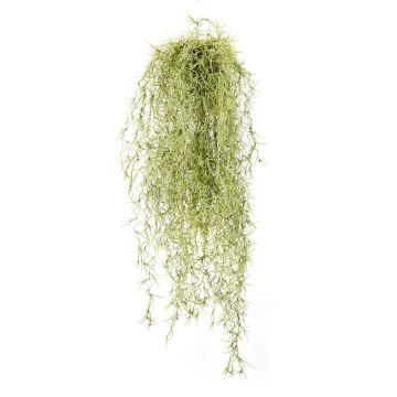 Konstgjord Tillandsia Usneoides IRMENA, stickpinne, grön-gul, 80cm