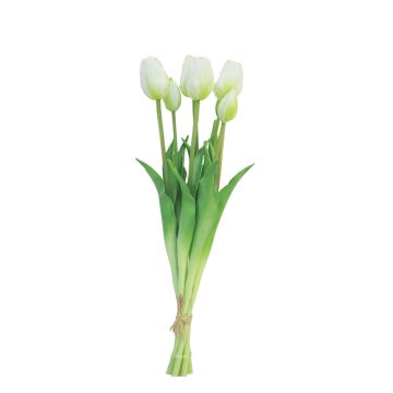 Konstgjord tulpanbukett LONA, vit, 45cm, Ø15cm Konstgjord tulpanbukett LONA, vit, 45cm, Ø15cm