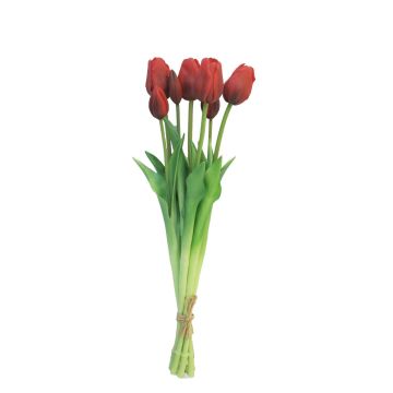 Konstgjord tulpanbukett LONA, röd-svart, 45cm, Ø15cm Konstgjord tulpanbukett LONA, röd-svart, 45cm, Ø15cm