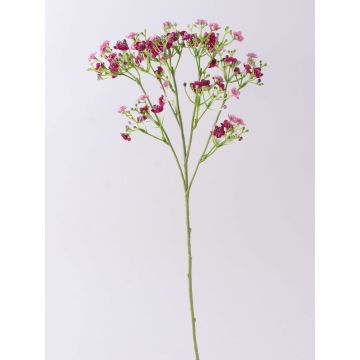 Konstgjord gypsophila CECILIA, cerise, 45cm, Ø1cm
