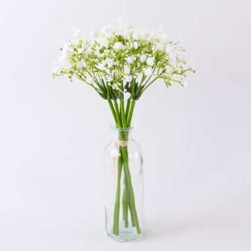 Konstgjord gypsophila-bukett CECILIA, vit, 30cm, Ø17cm Konstgjord gypsophila-bukett CECILIA, vit, 30cm, Ø17cm
