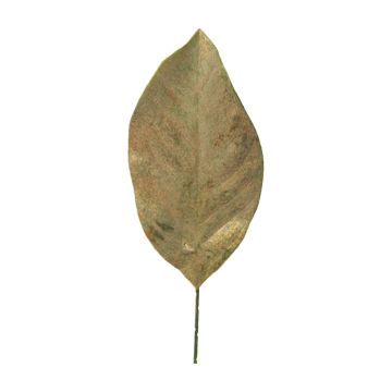 Konstgjort magnoliablad SHIJUN, 12 stycken, guld, 30cm Konstgjort magnoliablad SHIJUN, 12 stycken, guld, 30cm