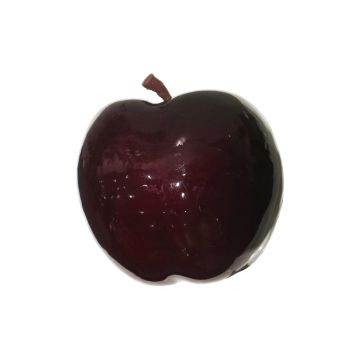 Dekorationsäpple LINSHUO, glänsande vinrött, 12cm, Ø12,5cm Dekorationsäpple LINSHUO, glänsande vinrött, 12cm, Ø12,5cm