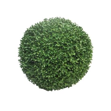 Konstgjord buxbomskula FRITZ, plastgaller, crossdoor, Ø38cm