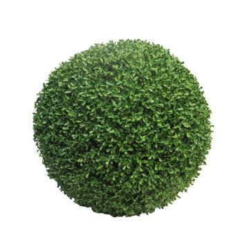 Konstgjord buxbomskula FRITZ, plastgaller, crossdoor, Ø45cm
