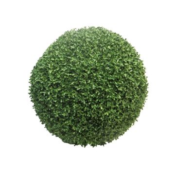 Konstgjord buxbomskula FRITZ, plastgaller, crossdoor, Ø50cm