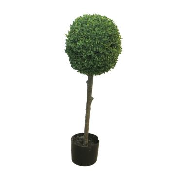 Konstgjord buxbomskula FRITZ, crossdoor, 75cm, Ø28cm
