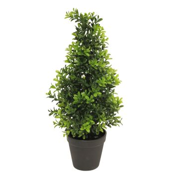 Konstgjord buxbomspyramid TOM, i kruka, 45cm Konstgjord buxbomspyramid TOM, i kruka, 45cm