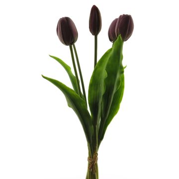 Konsttulp LIBIA, lila, 35cm