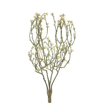 Dekorationsblomma kronblomma MANYAN på stativ, vit, 45cm