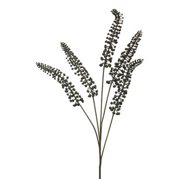 Dekorativ kvist med kermesbär JIAPAN med frukter, svart, 90cm Dekorativ kvist med kermesbär JIAPAN med frukter, svart, 90cm