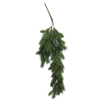 Dekorativ hängande gran FEILAN på stickpinne, grön, 65cm Dekorativ hängande gran FEILAN på stickpinne, grön, 65cm