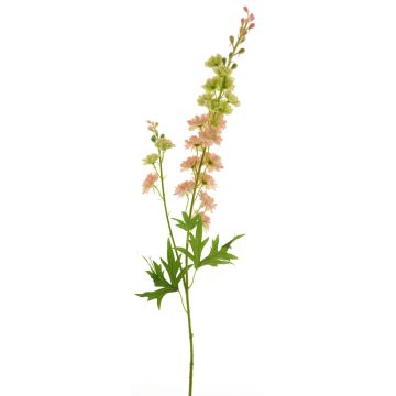Dekorativ gren med riddarsporre JINYUAN, rosa-grön, 85cm Dekorativ gren med riddarsporre JINYUAN, rosa-grön, 85cm