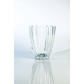 Bordvas BEA i glas, klar, 17cm, Ø14cm