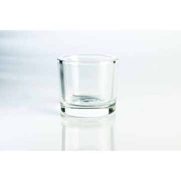 Teeljusglas JOHN AIR, transparent, 8cm, Ø9cm