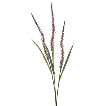 Konstgjord kvist av fjäderborstgräs FJORA med ax, violett, 115cm Konstgjord kvist av fjäderborstgräs FJORA med ax, violett, 115cm